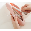 Silicone makeup brush storage bag